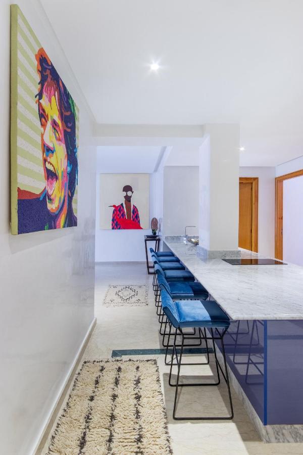 Apartement For Group In Gueliz Marrakesch Exterior foto