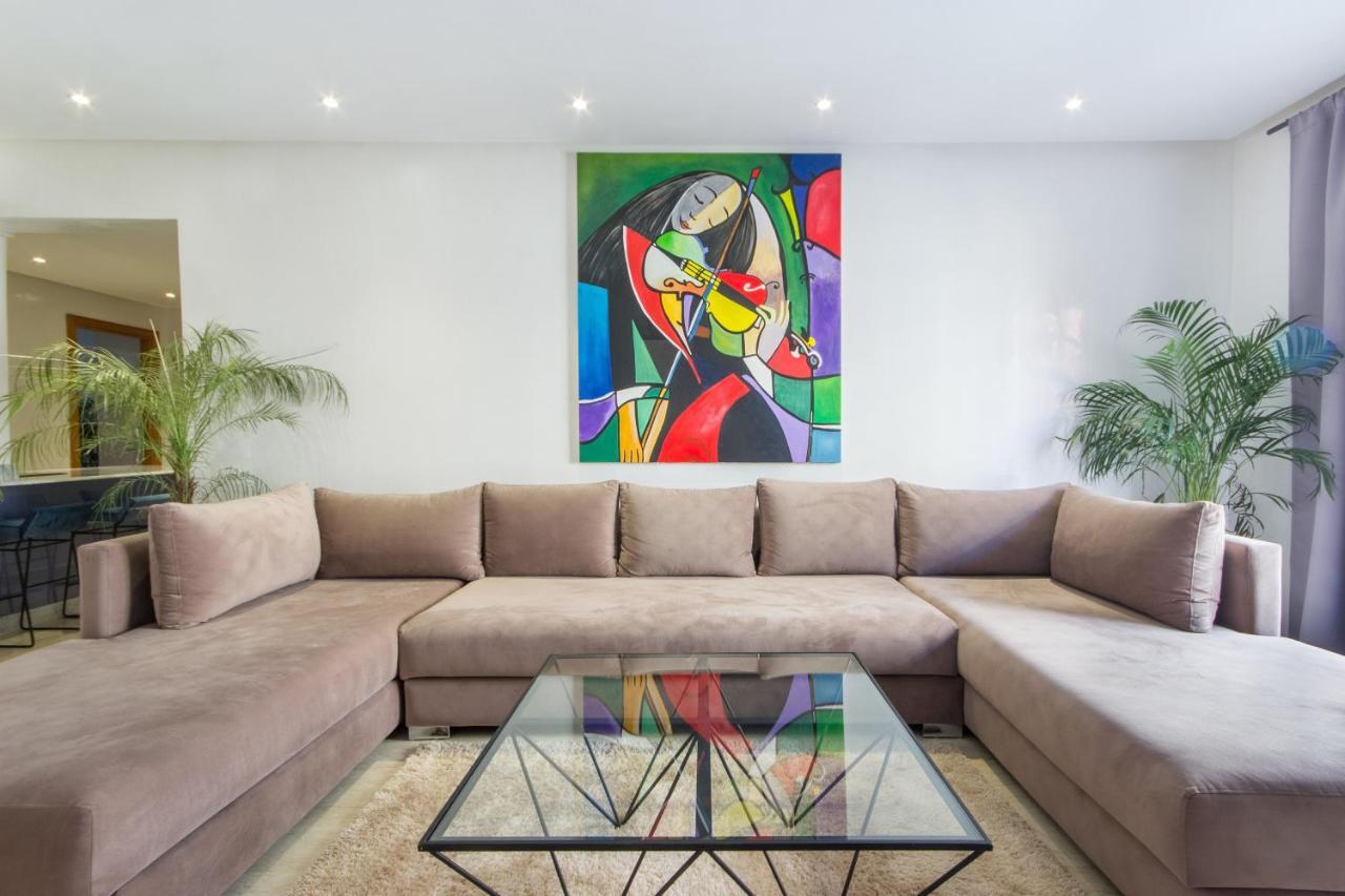 Apartement For Group In Gueliz Marrakesch Exterior foto